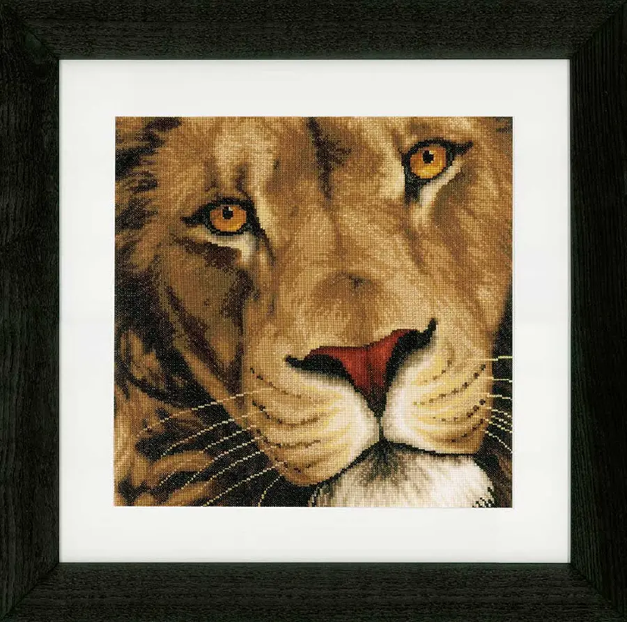 PN-0154980 Набор для вышивки крестом LanArte King of Animals "Царь зверей". Каталог товарів. Набори