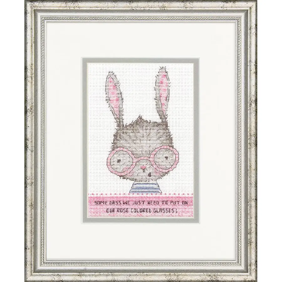 70-65183 Набор для вышивания крестом DIMENSIONS Rose colored glasses "Розовые очки". Catalog. Kits
