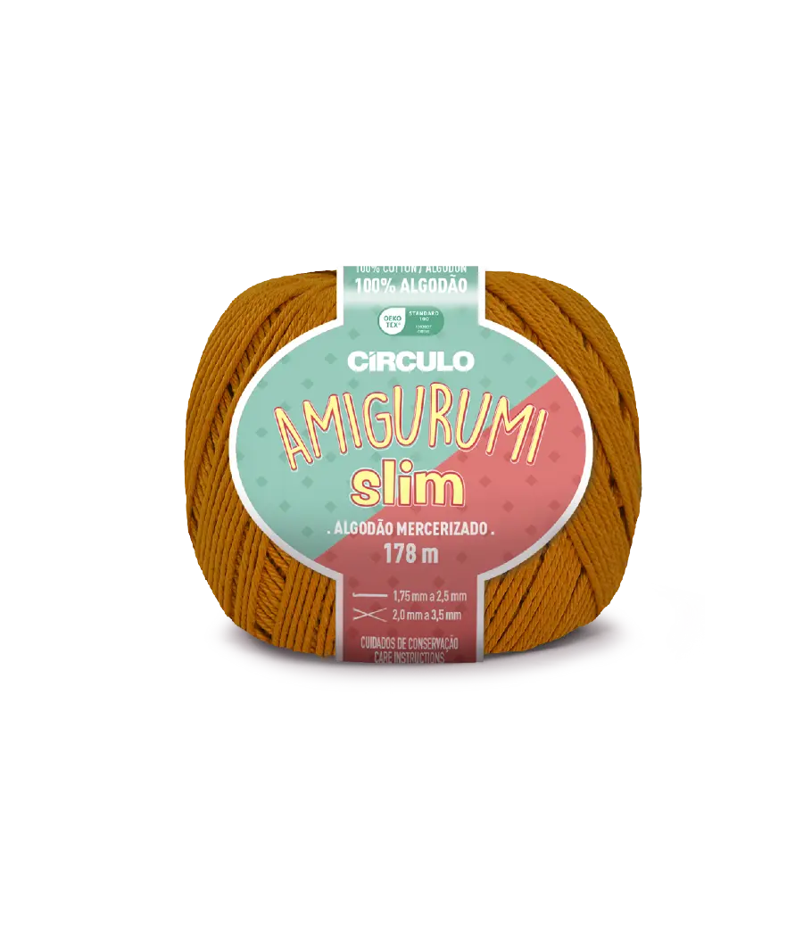 4131 AMIGURUMI SLIM  (100%% бавовна ,70 г, 178 м ). Каталог товарів. Вязання. Пряжа Circulo