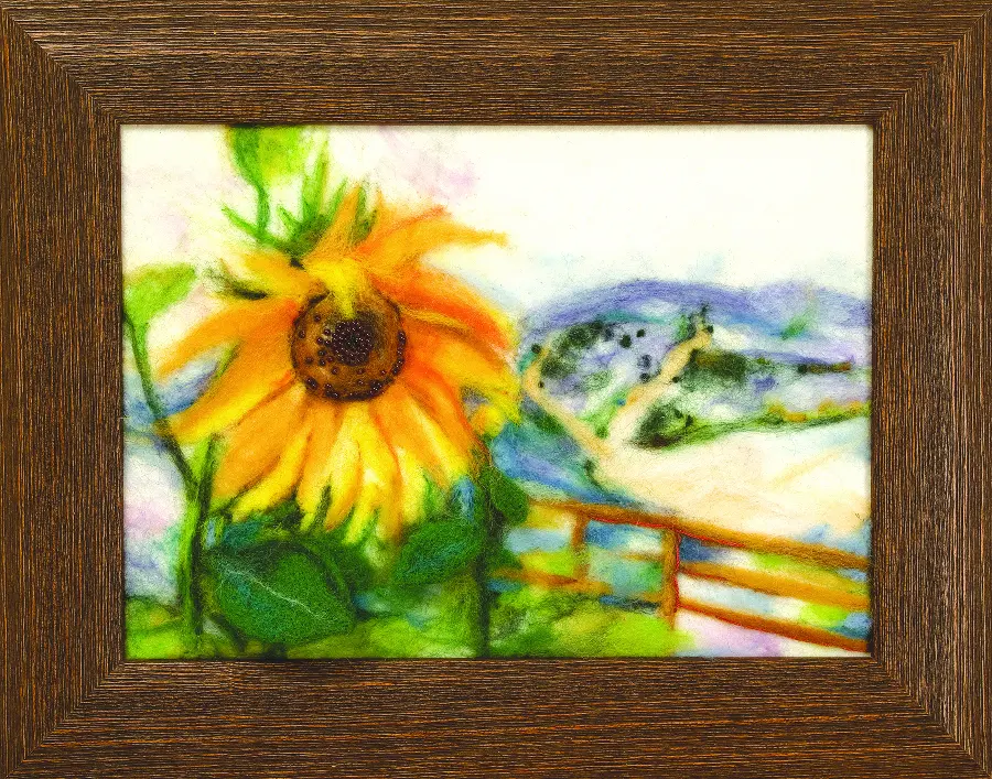 Набор для валяния картины Чарівна Мить В-70 "Назад в детство". Каталог товарів. Набори