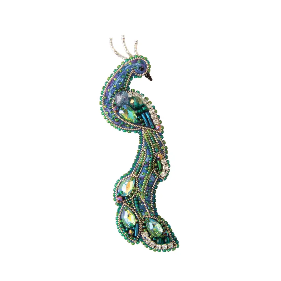 БП-302 Набор для изготовления броши Crystal Art "Птица счастья". Catalog. Kits