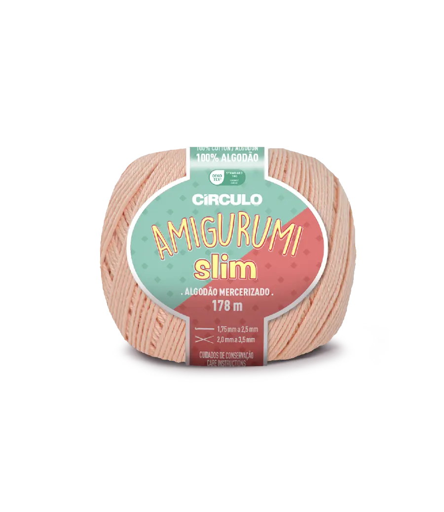 3047 AMIGURUMI SLIM  (100%% бавовна ,70 г, 178 м ). Каталог товарів. Вязання. Пряжа Circulo