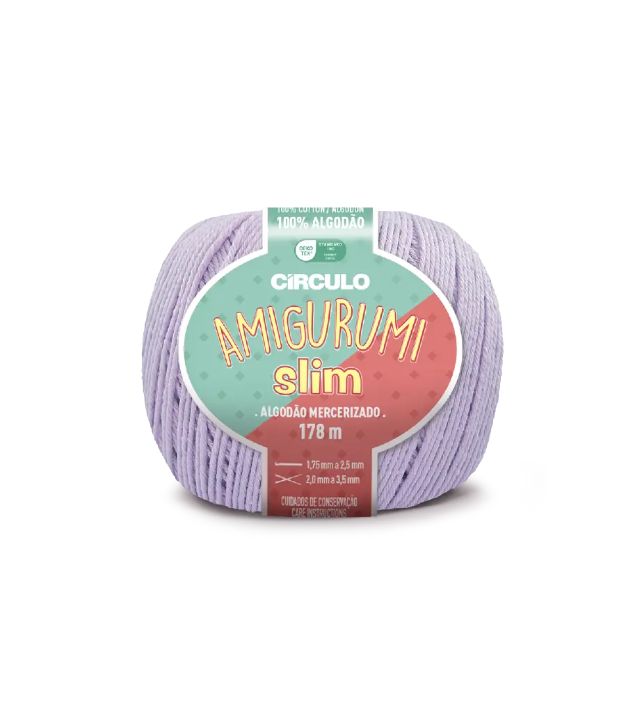 6006 AMIGURUMI SLIM  (100%% бавовна ,70 г, 178 м ). Каталог товарів. Вязання. Пряжа Circulo