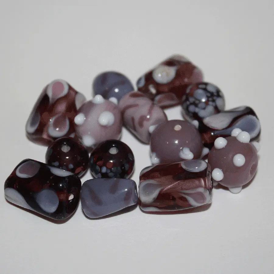 1184TDM/Purple,6-16 MM,50г.Fancy Mix Crystal Art бусины. Каталог товарів. Намистини CrystalArt