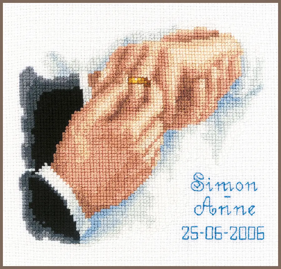 PN-0011943 Набор для вышивки крестом Vervaco With this ring "С этим кольцом". Catalog. Kits