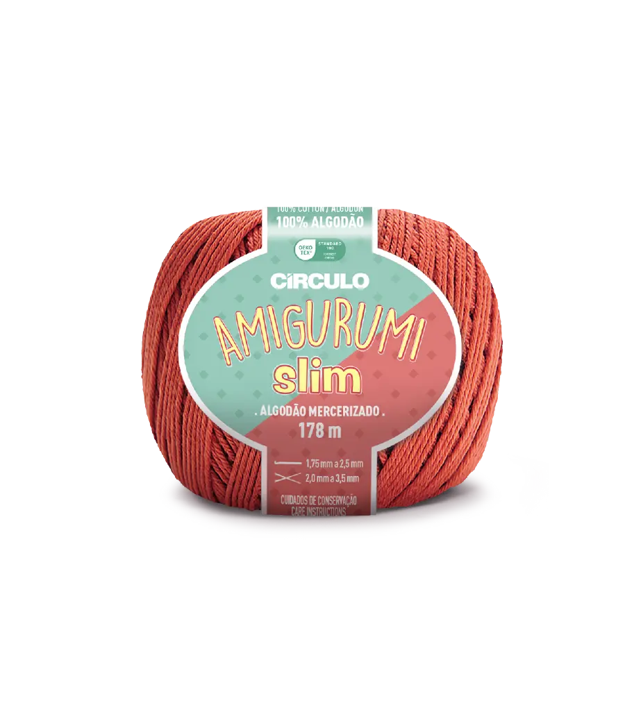 4095 AMIGURUMI SLIM  (100%% бавовна ,70 г, 178 м ). Каталог товарів. Вязання. Пряжа Circulo