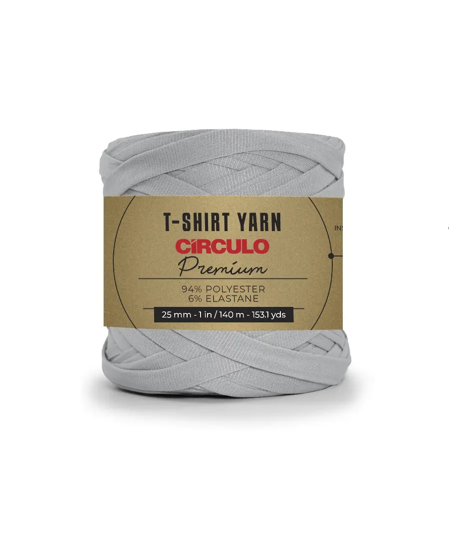 8225 PREMIUM T-SHIRT YARN (94%% поліестер, 6%% еластан, 270гр. 140м). Каталог товарів. Вязання. Пряжа Circulo