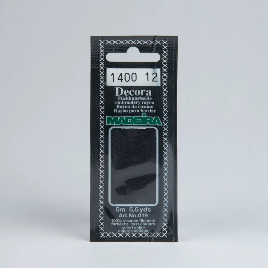 1400 Decora Madeira 5 m 4-х слойные филамент 100%% вискоза. Каталог товарів. Вишивання/Шиття. Муліне та нитки для вишивання. Муліне Madeira. Муліне Madeira Decora