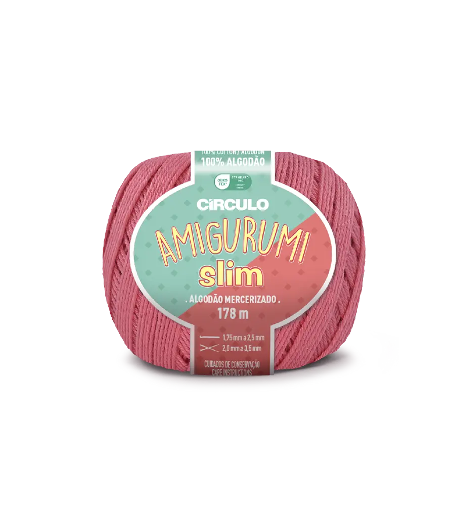 3048 AMIGURUMI SLIM  (100%% бавовна ,70 г, 178 м ). Каталог товарів. Вязання. Пряжа Circulo