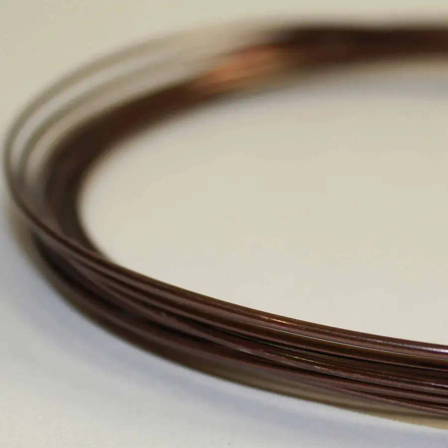 7702 Проволока художественная алюминиевая круглая диаметр 1,5 мм, цвет №23 шоколадный. Каталог товарів. Інструменти та фурнітура. Декоративний дріт