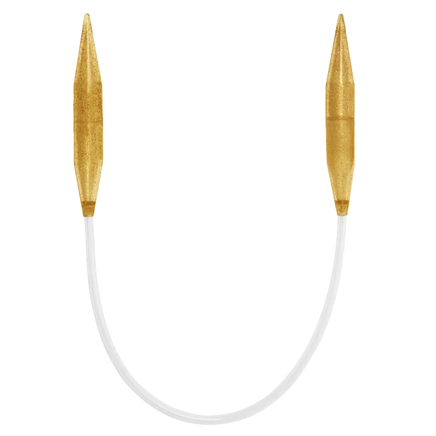 405-7 (150см/20,0мм) Кругові спиці, серія Champagner, Addi. Каталог товарів. Вязання. Спиці