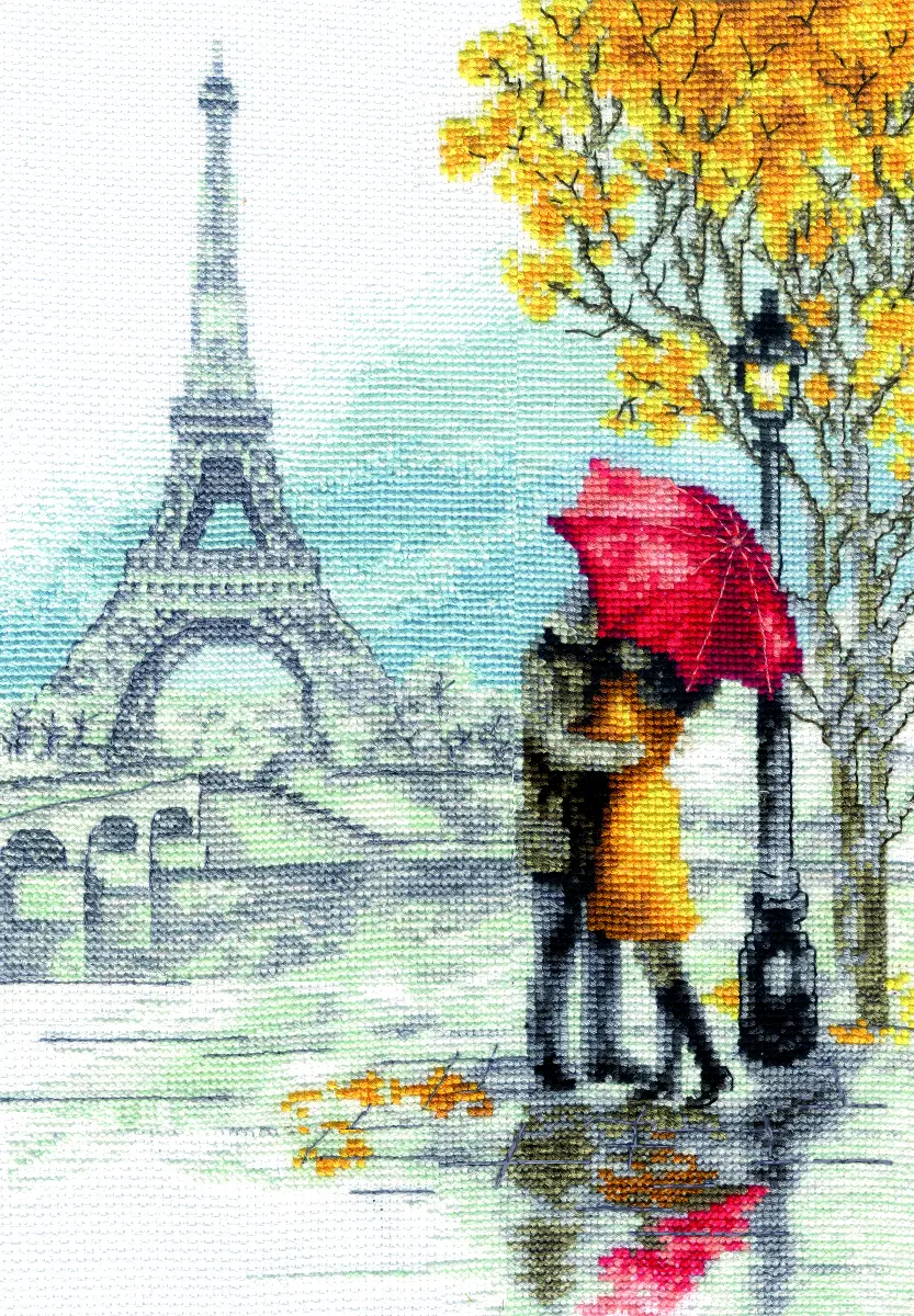 Набір для вишивання хрестиком Чарівна Мить М-581  Місто закоханих. Каталог товарів. Набори
