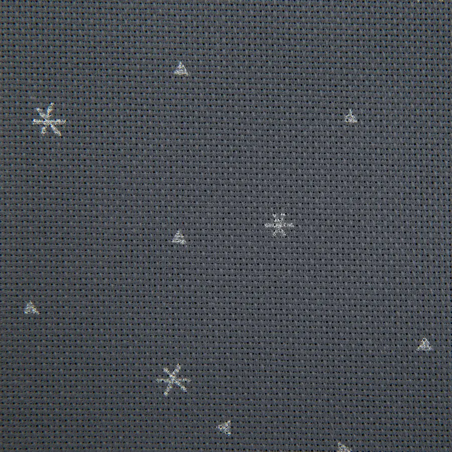 3326/7459 Aida extra fine Sparkle 20 (шириной 110 см) искрящийся серый. Каталог товарів. Вишивання/Шиття. Тканини