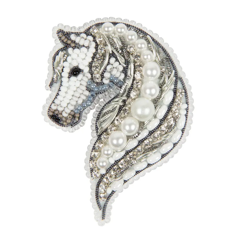 БП-327 Набор для изготовления броши Crystal Art "Лошадь". Catalog. Kits