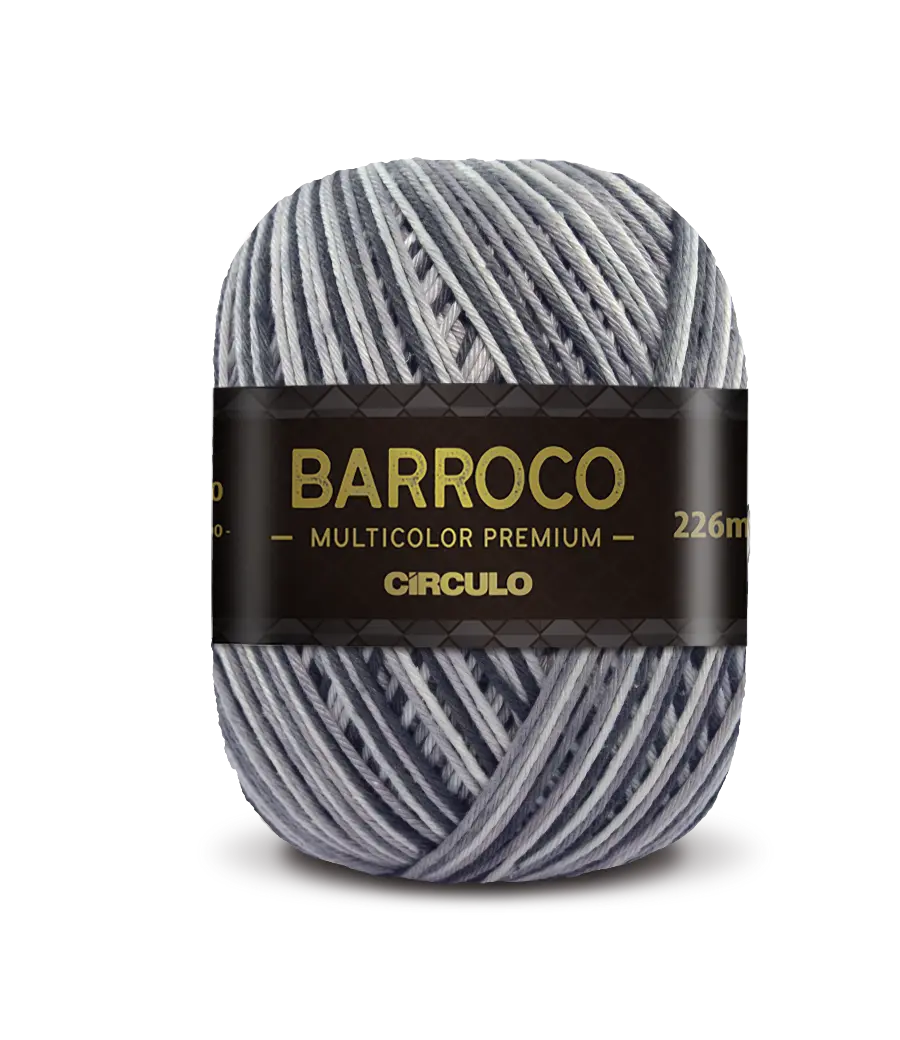 9792 BARROCO MULT. PREMIUM (100%% бавовна мерсерізована, 200гр. 226м. ). Каталог товарів. Вязання. Пряжа Circulo