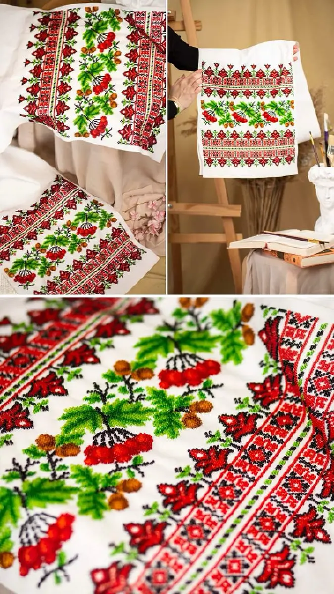 БР-006 рушник Жіноча сила для вишивання бісером.. Catalog. Kits