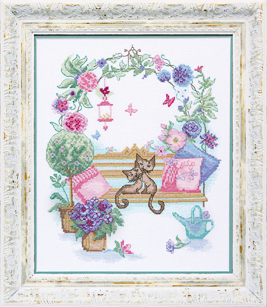 ВТ-110 Набор для вышивания крестом Crystal Art "Свидание". Catalog. Kits