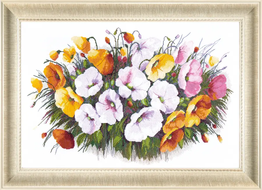 ВТ-042 Набор для вышивания крестом Crystal Art "Букет для любимой" . Catalog. Kits