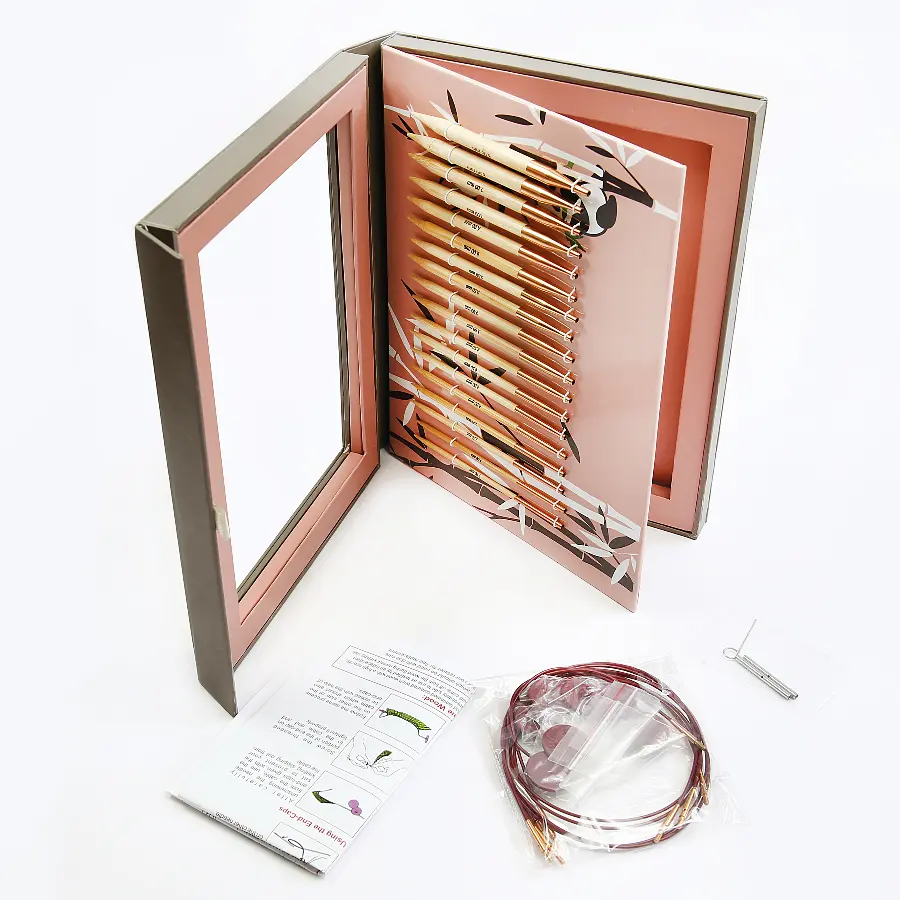 24002 Набор съемных спиц Bamboo Deluxe KnitPro. Каталог товарів. Вязання. Набори спиць та крючків
