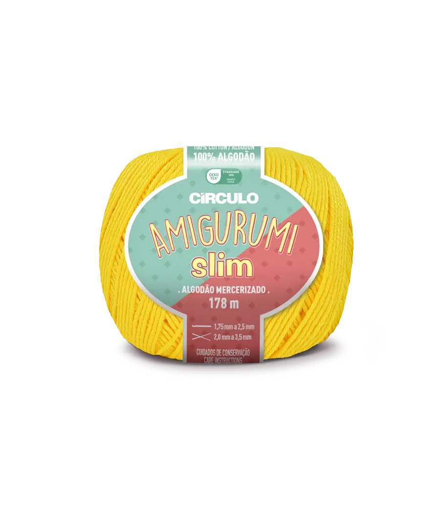 1289 AMIGURUMI SLIM  (100%% бавовна ,70 г, 178 м ). Каталог товарів. Вязання. Пряжа Circulo