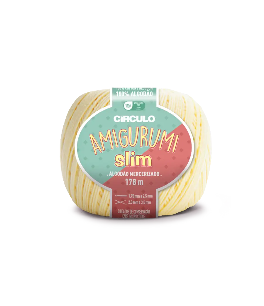 1112 AMIGURUMI SLIM  (100%% бавовна ,70 г, 178 м ). Каталог товарів. Вязання. Пряжа Circulo