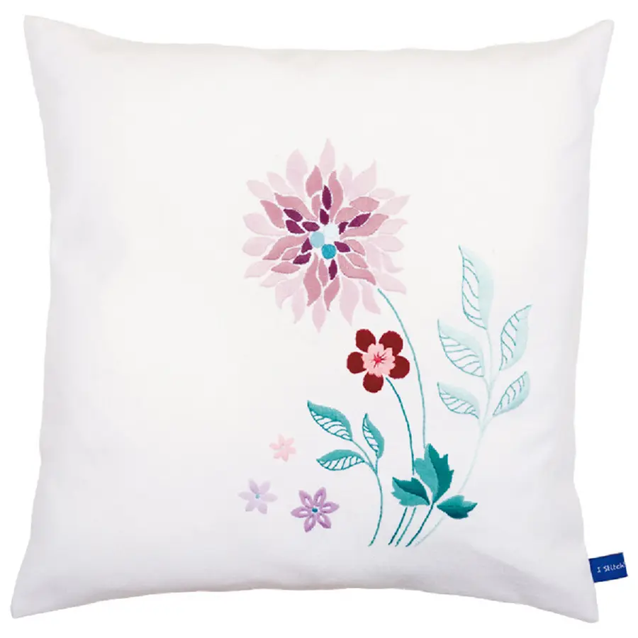 PN-0154584 Набор для вышивания гладью (подушка) Vervaco Modern Flowers I "Современные цветы I". Каталог товарів. Набори