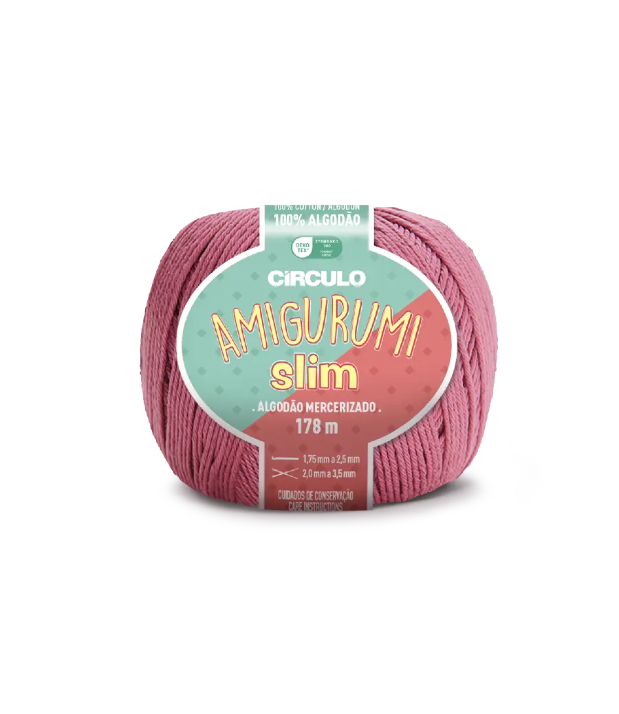 3157 AMIGURUMI SLIM  (100%% бавовна ,70 г, 178 м ). Каталог товарів. Вязання. Пряжа Circulo