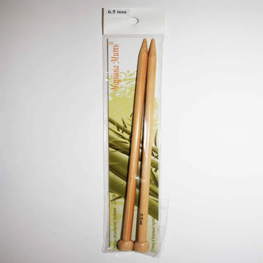 Спицы прямые 23 см, 5.5 мм Чарівна Мить. Каталог товарів. Вязання. Спиці