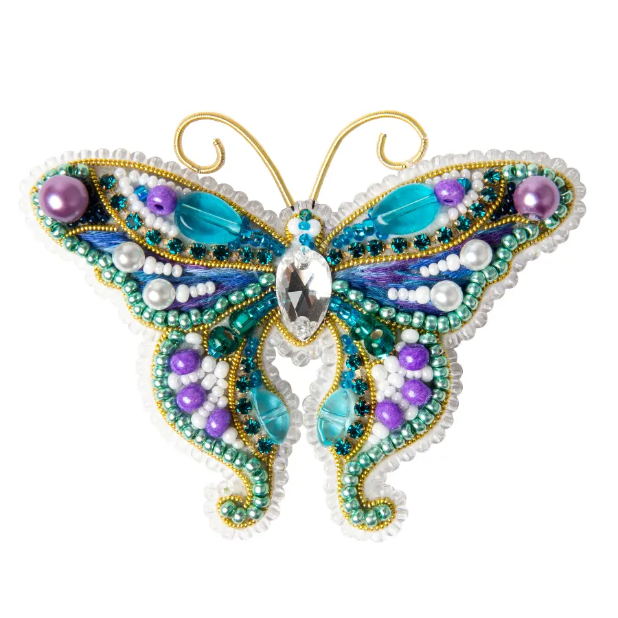 БП-344 Набор для изготовления броши Crystal Art "Бабочка". Catalog. Kits