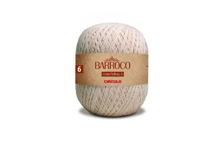 20 BARROCO 6  (100%%бавовна, 400гр. 452м. ). Каталог товарів. Вязання. Пряжа Circulo