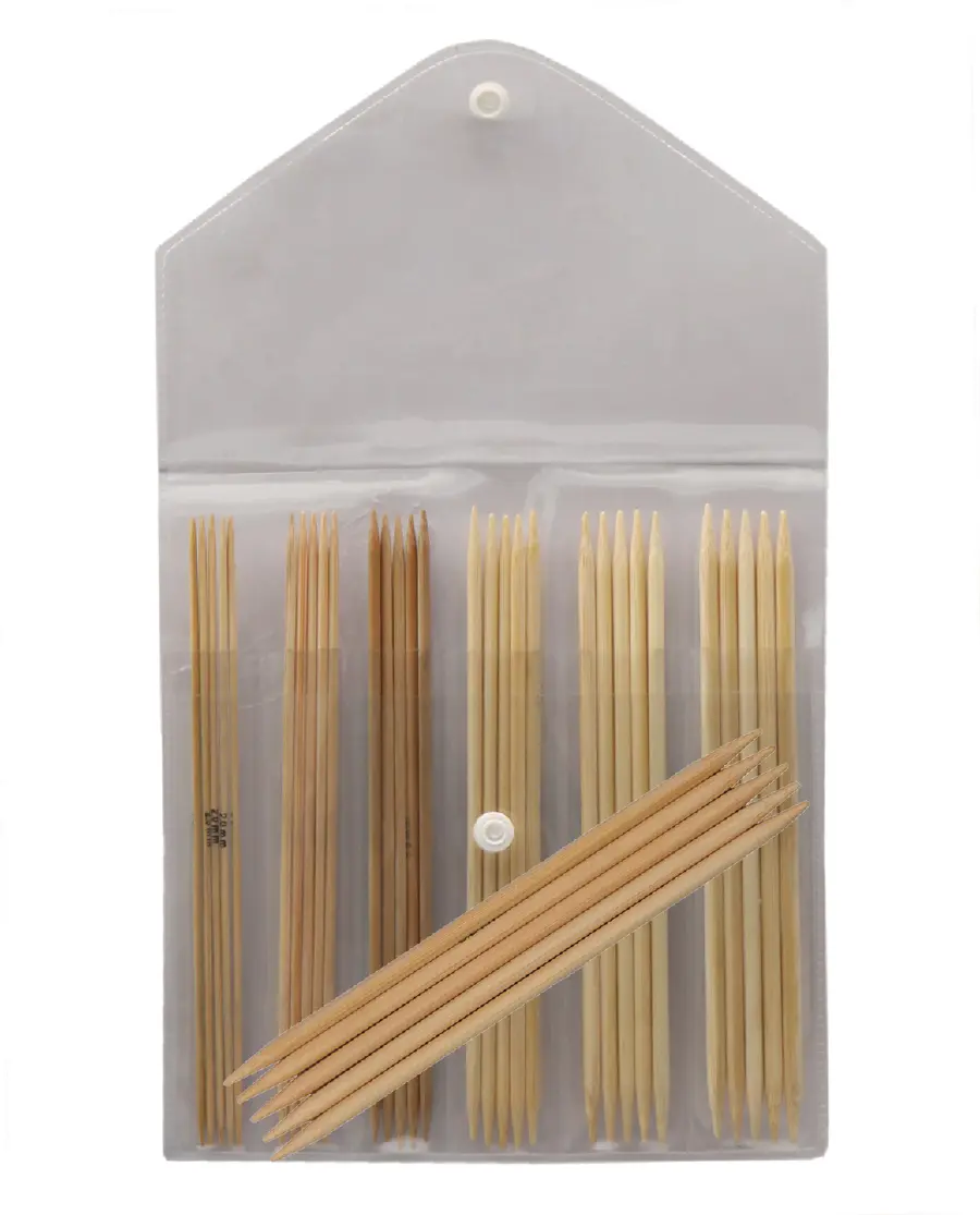 22545 Набор носочных спиц 20 см Bamboo KnitPro. Каталог товарів. Вязання. Набори спиць та крючків