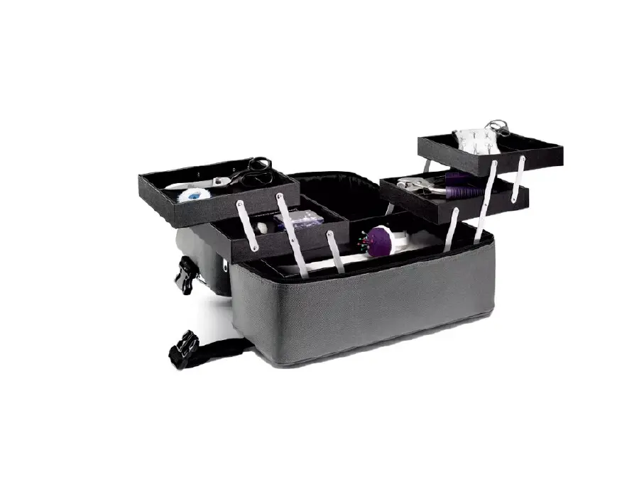 612835 Шкатулка для рукоділя Deluxe L, 44,5х23х21,5см, кол. сірий Prym. Каталог товарів. Вишивання/Шиття. Фурнітура Prym