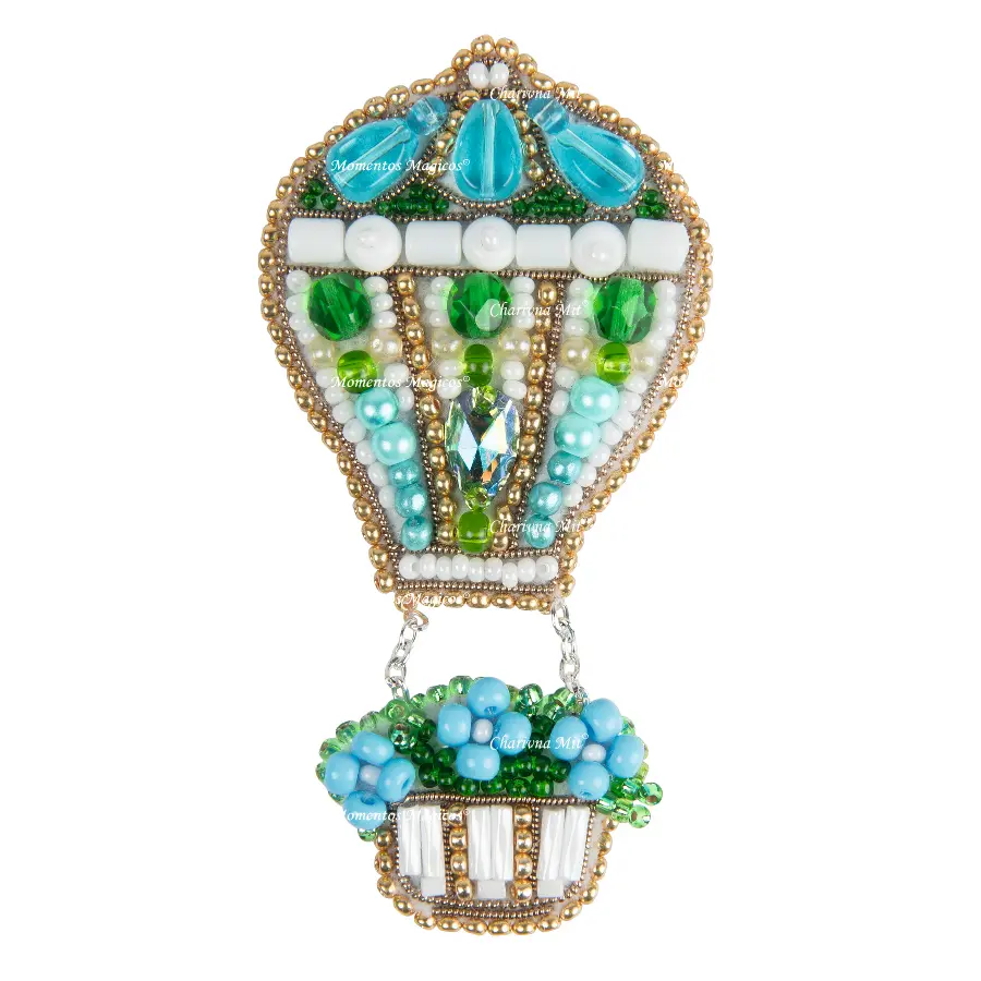 БП-316 Набор для изготовления броши Crystal Art "Воздушный шар". Catalog. Kits
